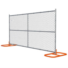 Construction Mobile Site Hire Fence Rent Panel Hot dipped galvanized USA Popular Temporary Fence Chain Link Filled with stands